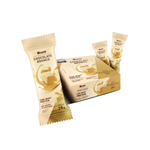 Chocolate Branco com Whey Protein - Display C/ 8Un.