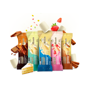 Barra Crisp com Whey Protein - Display C/ 12 Un.