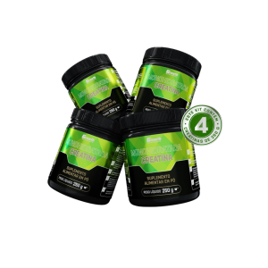 KIT CREATINA MONOHIDRATADA 1KG